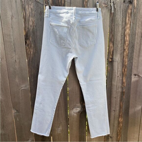 Joe's The Luna High Waist Ankle Cigarette Jeans with stripes size 28 - Picture 3 of 8